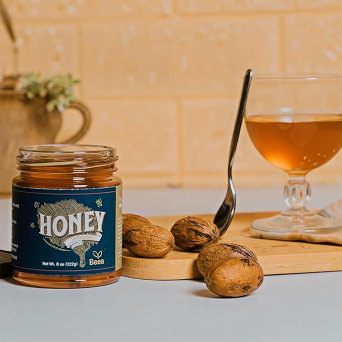 Premium Honey + FREE Wood Dipper