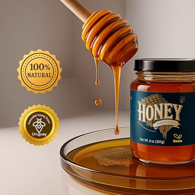 Premium Honey + FREE Wood Dipper